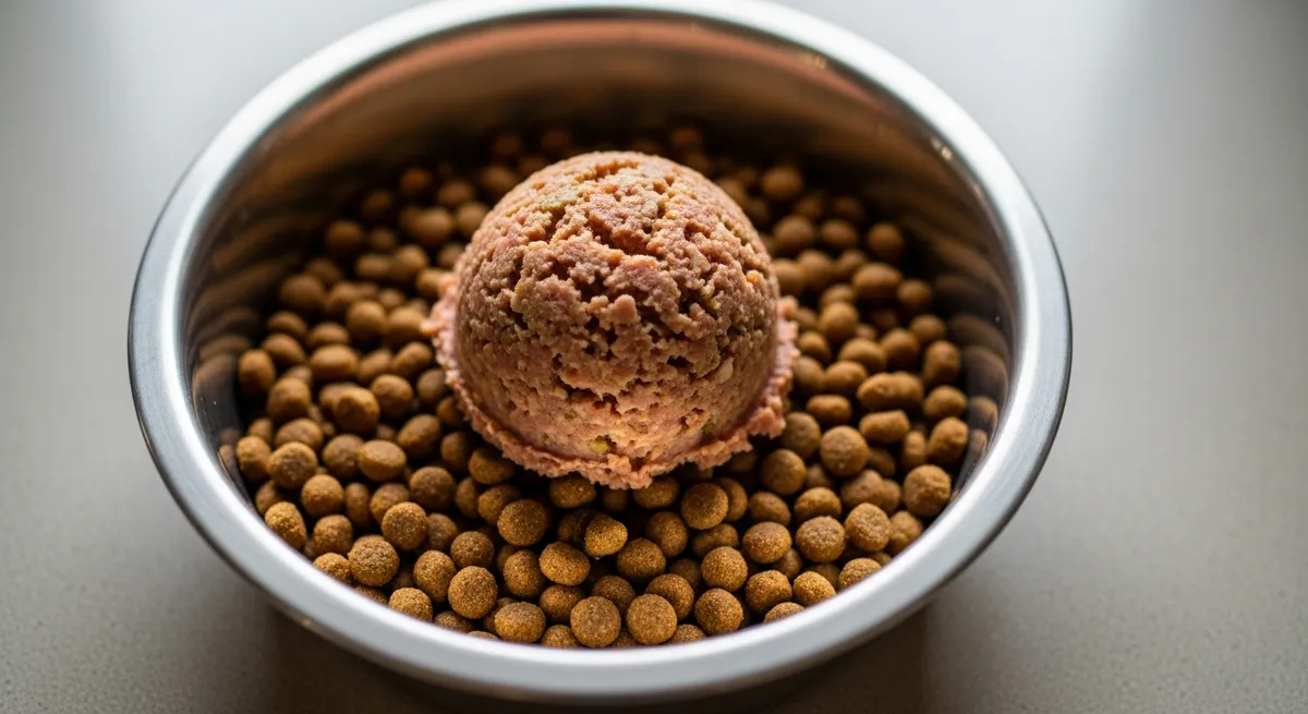 How to Properly Mix Wet and Dry Food