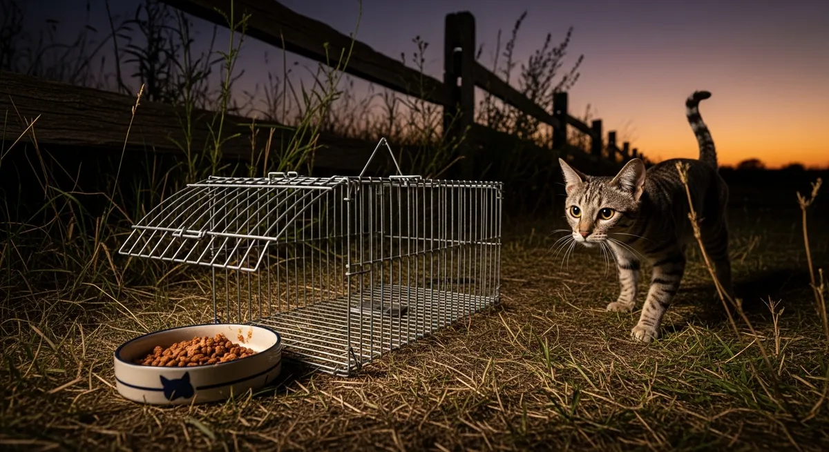 What should I do if I find a feral cat?