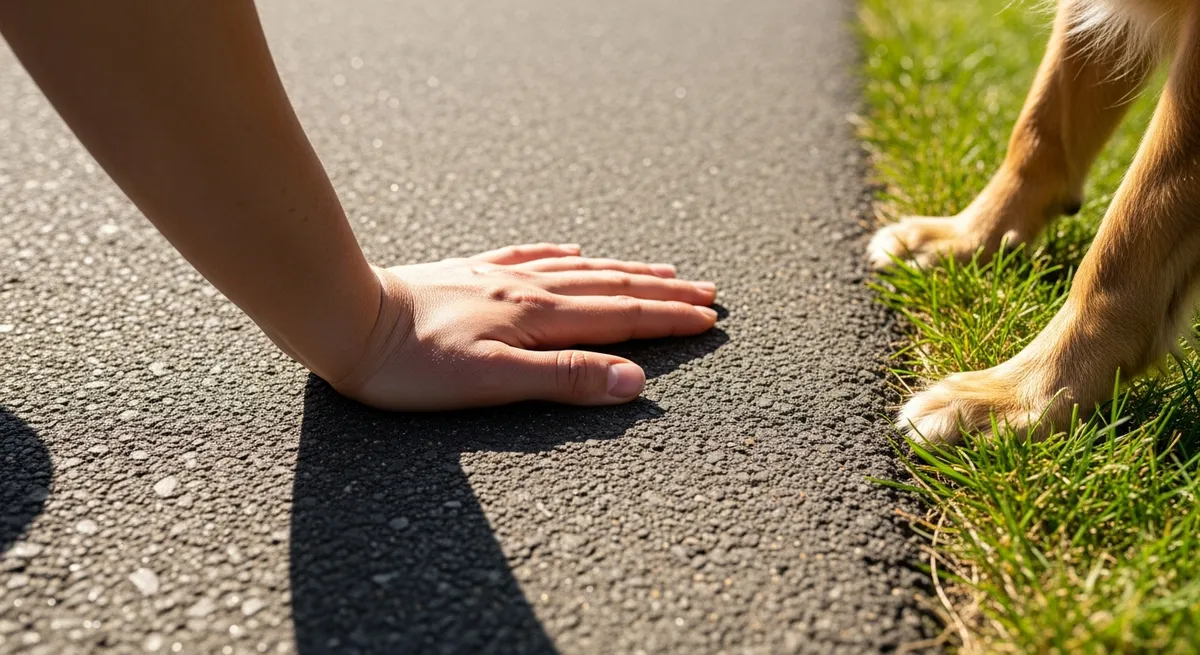 How Hot Is Too Hot for Dog Walks? The Asphalt Test Every Dog Owner Should Know