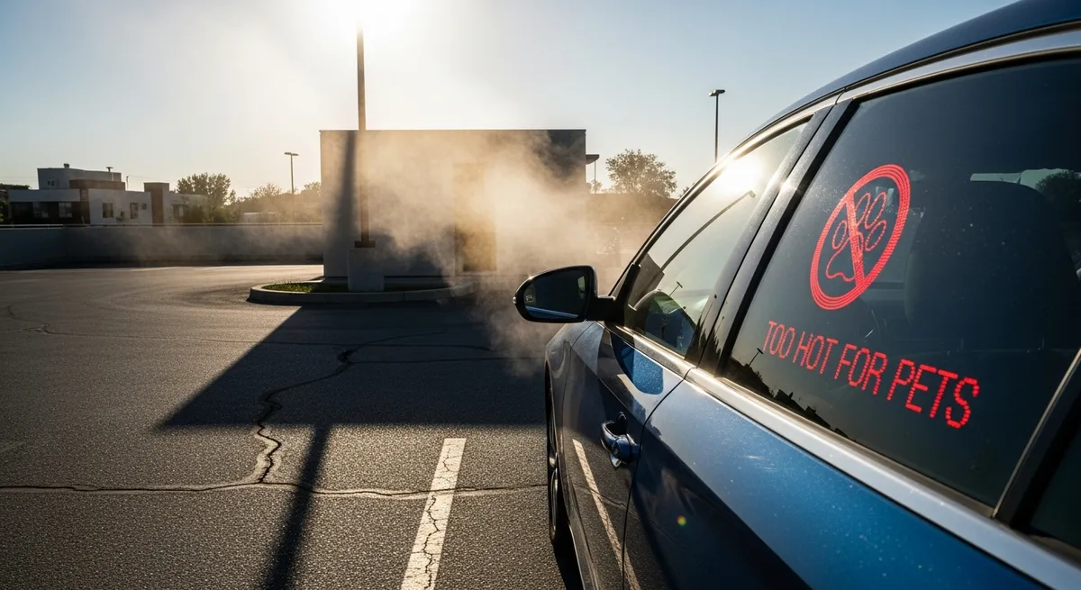 Never Leave Your Pet in a Hot Car: Here's What Happens in 10 Minutes