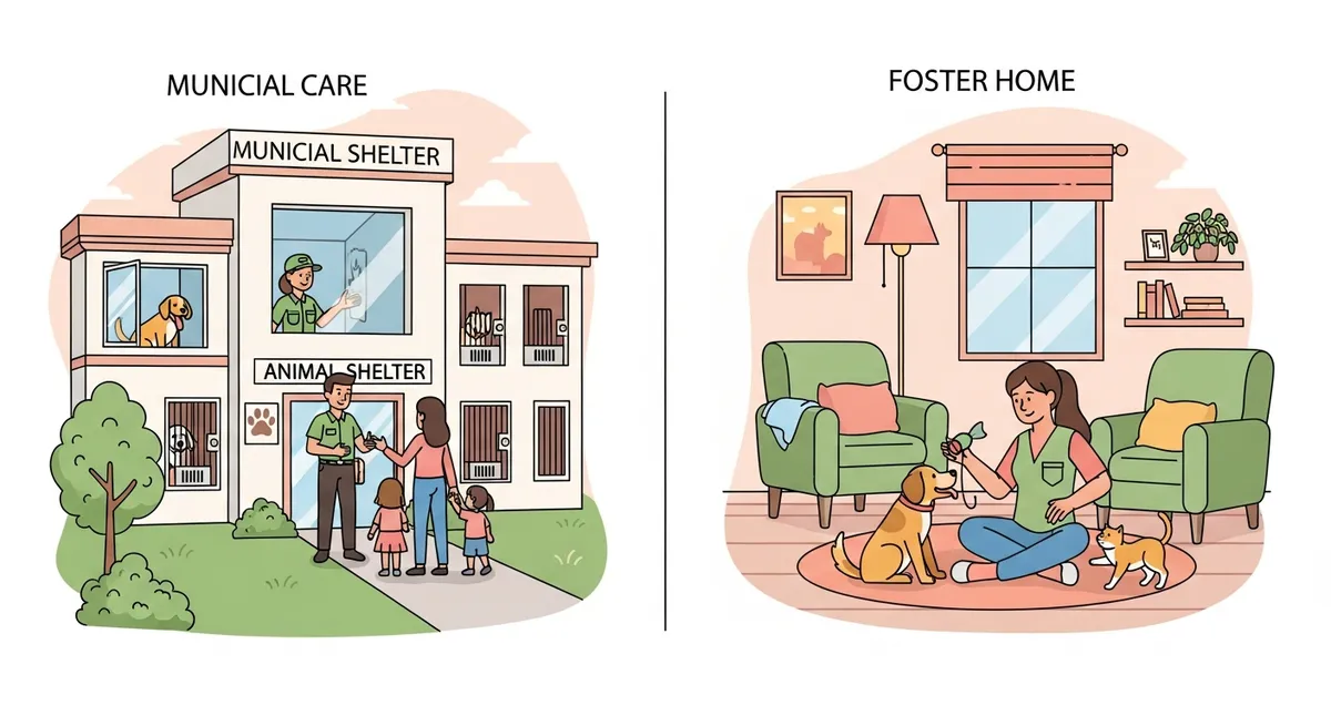 What Is the Difference Between an Animal Shelter and an Animal Rescue?