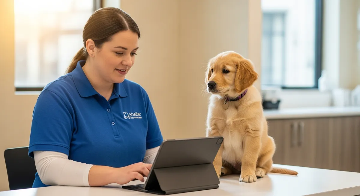 How Do Animal Shelters Manage Intake and Records?