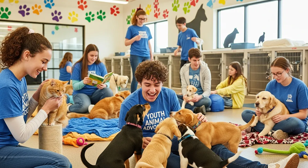 Creating Successful Youth Volunteer Programs at Animal Shelters